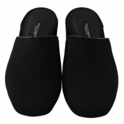 Sandali diapositive gros grain nero Scarpe da donna - EU36.5/US6