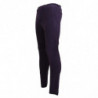 Pantaloni da uomo affusolati in puro cotone viola - IT46 - S
