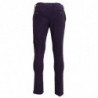 Pantaloni da uomo affusolati in puro cotone viola - IT48 - M