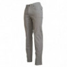 Pantaloni casual da uomo affusolati in cotone grigio - W36