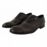 Scarpe eleganti Oxford in pelle di lucertola marrone - EU44/US11