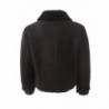 Giacca di pelle di pecora nera - IT48 - L