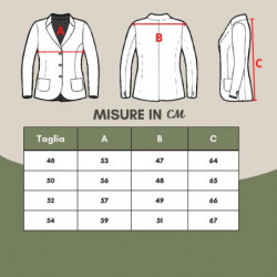 Giacca di pelle di pecora nera - IT48 - L