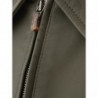 Giubbotto in Pelle Verde con Maxi Tasche - IT50 - L