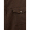 Giacca reversibile in lana blu/marrone - IT54 - XL