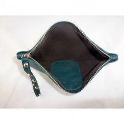 Borsa a mano con borchie Charlotte - Vera pelle - Made in Italy