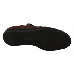 Scarpe formali con vestito stringato in pelle rossa - EU43/US10