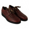 Scarpe formali con vestito stringato in pelle rossa - EU43/US10