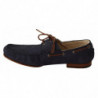 Scarpe da barca casual da uomo con lacci in pelle blu - EU44/US11