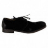 Scarpe derby stile invecchiato con lacci in velluto nero - EU42/US9