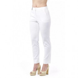 Jeans e pantaloni in cotone bianco - IT48 - XL