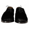 Scarpe derby stile invecchiato con lacci in velluto nero - EU42/US9
