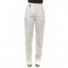 Jeans e pantaloni di lino beige/bianco - IT42 - S