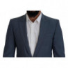 Giacca blazer slim fit in lana stretch blu - IT46 - S
