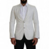 Blazer da giacca slim fit in lino bianco - IT46 - S