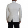 Blazer da giacca slim fit in lino bianco - IT46 - S