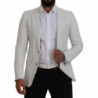 Blazer da giacca slim fit in lino bianco - IT46 - S