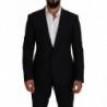 Blazer da giacca slim fit elasticizzato in lana nera - IT50 - L