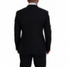 Blazer da giacca slim fit elasticizzato in lana nera - IT50 - L