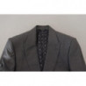 Blazer da giacca slim fit in lana e seta grigia - IT46 - S