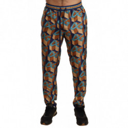Pantaloni Joggers in Seta...
