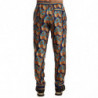 Pantaloni Joggers in Seta con Fantasia Multicolor - IT46 - S