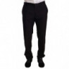 Pantaloni pantaloni da smoking formali in lana nera - IT56 - XXL