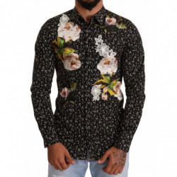 Camicia in cotone broccato...