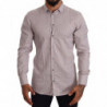 Camicia formale in cotone fantasia rossa - IT40 - M