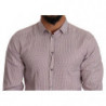 Camicia formale in cotone fantasia rossa - IT40 - M