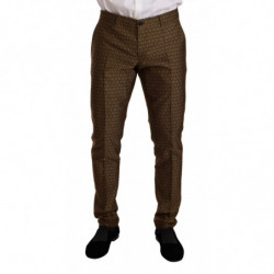 Abito a 3 pezzi con un bottone slim fit nero giallo - IT50 - L
