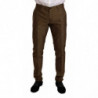 Abito a 3 pezzi con un bottone slim fit nero giallo - IT50 - L