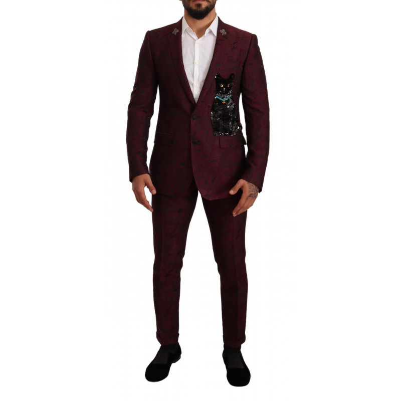 Abito in 2 pezzi MARTINI con paillettes gatto marrone - IT48 - M