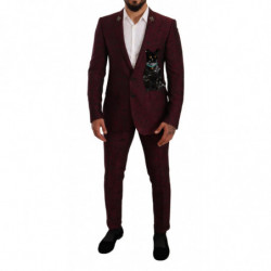 Abito in 2 pezzi MARTINI con paillettes gatto marrone - IT48 - M