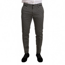 Completo MARTINI a 3 pezzi con motivo check bianco nero - IT48 - M