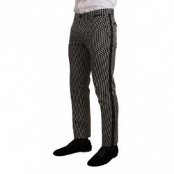 Completo MARTINI a 3 pezzi con motivo check bianco nero - IT48 - M