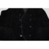 Gilet gilet doppiopetto in cotone nero - IT50 - L