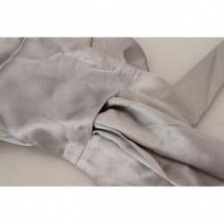 Cintura in vita da donna elasticizzata argento metallizzato - IT2 - S