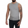 T-shirt pullover da uomo senza maniche grigia - IT48 - M