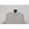 T-shirt pullover da uomo senza maniche grigia - IT48 - M
