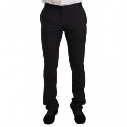 Abito da smoking slim fit in cotone velluto blu - IT46 - S