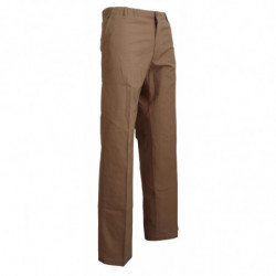 Pantaloni chino da uomo dal taglio dritto in cotone marrone - IT52 - L