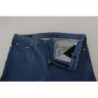 Jeans casual in denim da uomo elasticizzati in cotone blu - IT50 - L