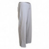 Pantaloni larghi da uomo con logo in cotone bianco - IT50 - L