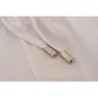 Pantaloni larghi da uomo con logo in cotone bianco - IT50 - L