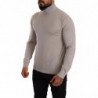 Maglione pullover dolcevita in cashmere grigio - IT50 - L