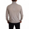 Maglione pullover dolcevita in cashmere grigio - IT50 - L