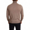 Maglione pullover dolcevita in cashmere marrone - IT50 - L