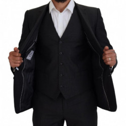 Abito slim fit 3 pezzi MARTINI grigio - IT50 - L