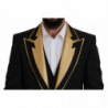 Abito slim fit smoking fantasia oro nero - IT46 - S